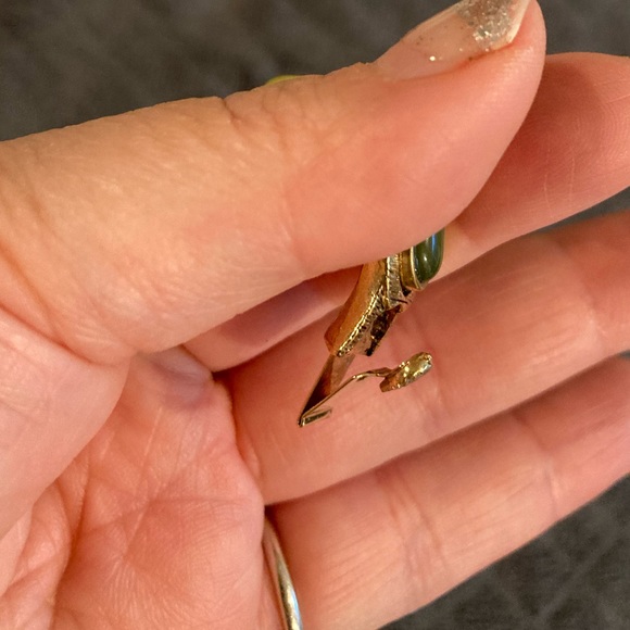 Green/Textured Gold Set - Picture 7 of 8